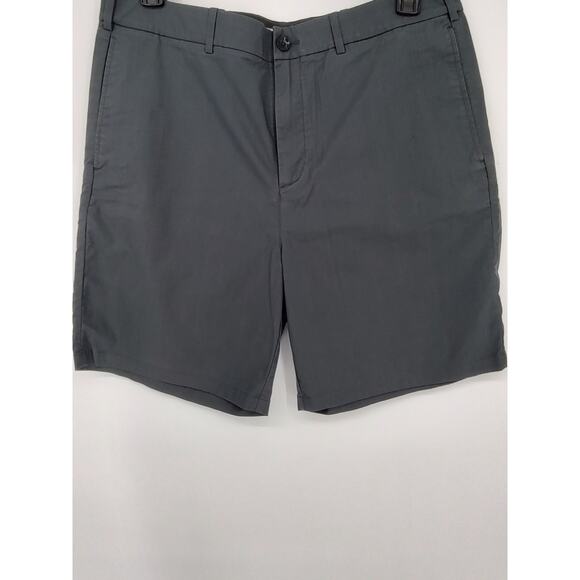 Hill City Men Gray Everyday Tech Shorts Size 36 Stretch 4 Pocket Water Repellent - Picture 1 of 10